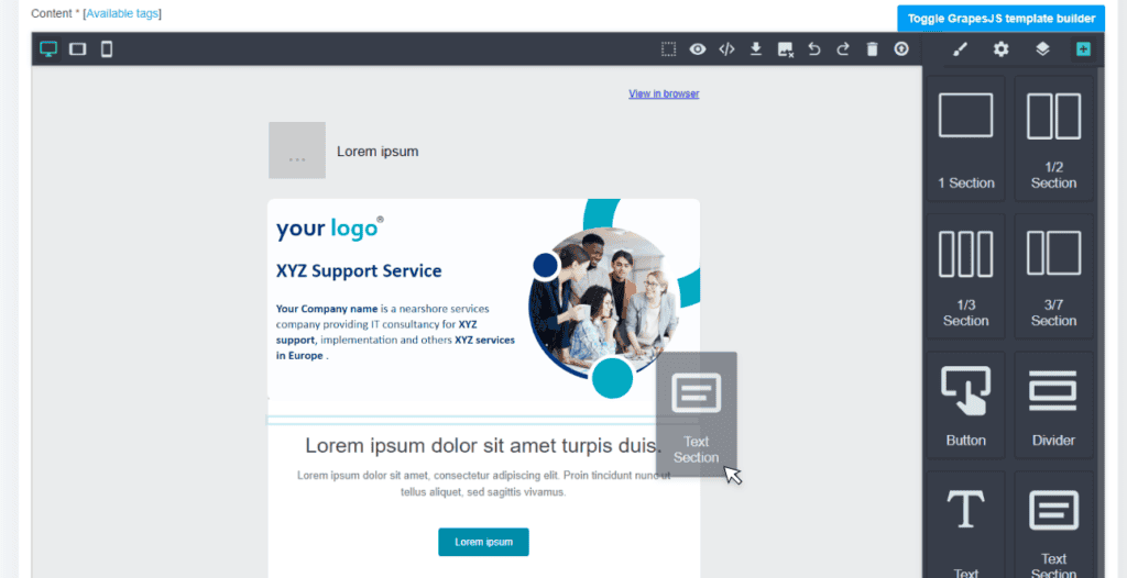 Use Email Template Builder To Create Professional Emails